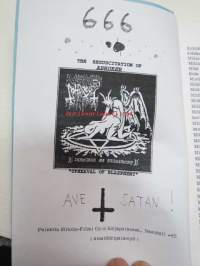 Mustan Magian Salaisuudet (Noidan käsikirja) 666 Ave Satan! -Pekka Siitoin tuotantoa,  Mitä välineitä noita käyttää?, Mitä ovat taikajuomat?, Mitä ovat rituaalit?...