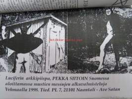 Mustan Magian Salaisuudet (Noidan käsikirja) 666 Ave Satan! -Pekka Siitoin tuotantoa,  Mitä välineitä noita käyttää?, Mitä ovat taikajuomat?, Mitä ovat rituaalit?...