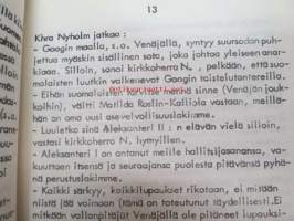 Ennustuksia Suomen tulevasta kohtalosta -Pekka Siitoin tuotantoa