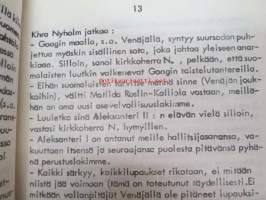 Ennustuksia Suomen tulevasta kohtalosta -Pekka Siitoin tuotantoa