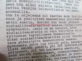 Petetyt kommunistit -Pekka Siitoin tuotantoa