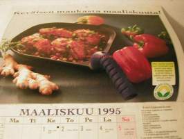 Kalenteri vuodelle 1995  hyvää makua luonnosta