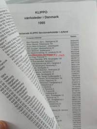 Klippo 1995 - käyttöohjeita ennen moottorin käynnistymistä