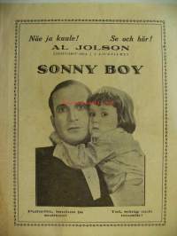 Al Jolson elokuvassa Sonny Boy ( The Singing fool)