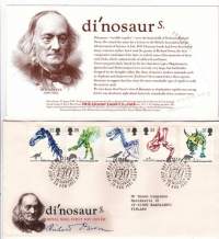 FDC Iso-Britannia 1991 - 20.08.1991 Dinosaurs