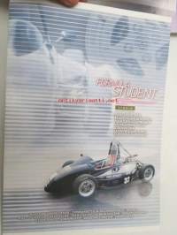 Raceabout 02 Helsingin ammattikorkeakoulu autolaboratorio urheiluautoprojekti -esite