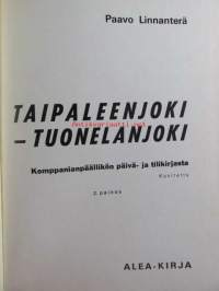 Taipeleenjoki - Tuonelanjoki, Komppanianpäällikö päivä- ja tilikirjasta