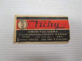 Kivennäisvesitehdas Sampo Turku, Vichy -etiketti