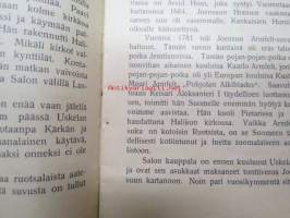 Varsinais-Suomen Nuorisoseurain Laulu-, soitto-, ja urheilujuhla Salossa kesäkuun 23-24. p:nä 1906 -ohjelma