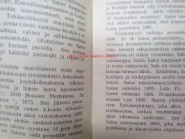 Varsinais-Suomen Nuorisoseurain Laulu-, soitto-, ja urheilujuhla Salossa kesäkuun 23-24. p:nä 1906 -ohjelma