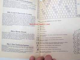 Taschen tücher 1667 - Verlag für die Frau DDR Leipzig -kirjontamalli