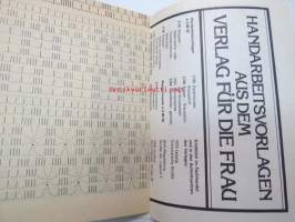 Taschen tücher 1667 - Verlag für die Frau DDR Leipzig -kirjontamalli