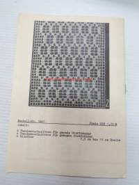 Taschen tücher 1667 - Verlag für die Frau DDR Leipzig -kirjontamalli