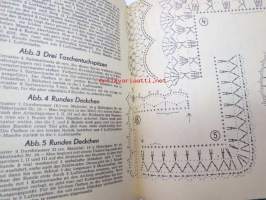 Taschen tücher 1664 - Verlag für die Frau DDR Leipzig -kirjontamalli