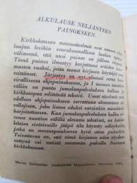 Kirkkokansan messusävelmät - Suomen IX yleisen kirkolliskokouksen hyväksymät messusävelmät yksiäänisinä - Suppeampi laitos