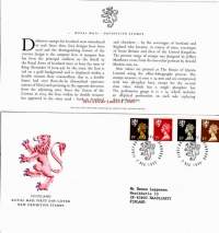 FDC Skotlanti 1993 -07.12.1993 Christmas - Joulujulkaisu