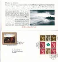 FDC Pohjois-Irlanti 1994 - 28.07.1994 Book Pane - Postimerkkivihosta
