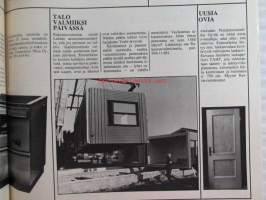 Taitaja 1978 nr 3, Rakentamisen ja asumisen tietolehti, Kiveä pihan peitteeksi, Viihtyisyyttä saunaan, Keittiön saunan ja lämmityksen remonttibudjetti,