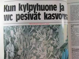 Taitaja 1978 nr 1, Rakentamisen ja asumisen tietolehti, Silitysrautojen käyttö vertailu, Kukkamullalla huijataan, Tietoisku ensi kesän rakentajille, Tee itse