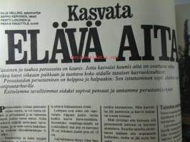 Taitaja 1977 nr 2, Rakentamisen ja asumisen tekniikan maailma, Rantasauna uusiksi, Peruskorjaajan perustiedot, Korjauslainan hakuohjeet, Sadettimet testissä, Yksiö