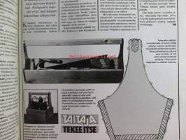 Taitaja 1977 nr 2, Rakentamisen ja asumisen tekniikan maailma, Rantasauna uusiksi, Peruskorjaajan perustiedot, Korjauslainan hakuohjeet, Sadettimet testissä, Yksiö
