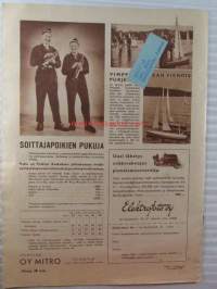 Joka Poika 1956 nr 7, Mistä ryhti voima ja nopeus, Omituisuuksista korkeuksiin, Mitä uraani on, ym,Katso sisältö kuvista tarkemmin.