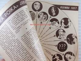 Joka Poika 1956 nr 10, Ensinmäiset mäkiautojen Mestaruuskilpailut Helsingissä, ym, Katso sisältö kuvista paremmin.