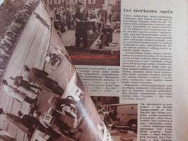 Joka Poika 1956 nr 10, Ensinmäiset mäkiautojen Mestaruuskilpailut Helsingissä, ym, Katso sisältö kuvista paremmin.