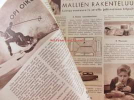 Joka Poika 1955 nr 2, Faber Fabricando taito on työn takana, ym, Katso sisältö kuvista paremmin.