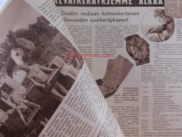 Joka Poika 1955 nr 2, Faber Fabricando taito on työn takana, ym, Katso sisältö kuvista paremmin.