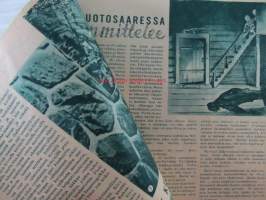 Joka Poika 1955 nr 8, Tapahtui nuotiolla, Syväongella harvan järvellä, ym, Katso sisältö kuvista paremmin.