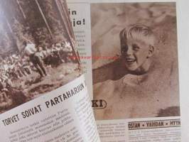 Joka Poika 1955 nr 9, Valtakunnan pojat, Näin kerään itselleni kivikokoelman, ym, Katso sisältö kuvista paremmin.