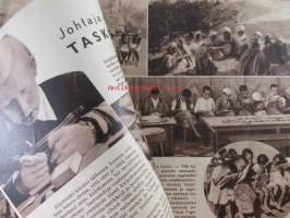 Joka Poika 1954 nr 8, Jättiläisiä asuimsijoilla, Taskuradio, Vimppelien SM-kilpailut, ym, Katso sisältö kuvista paremmin.