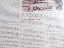 Joka Poika 1954 nr 8, Jättiläisiä asuimsijoilla, Taskuradio, Vimppelien SM-kilpailut, ym, Katso sisältö kuvista paremmin.