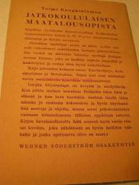 Jatkokoululaisen työkalenteri - työtehtäviä ja -ohjeita jatkokoulun maatalousopetusta varten
