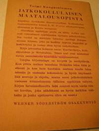 Jatkokoululaisen työkalenteri - työtehtäviä ja -ohjeita jatkokoulun maatalousopetusta varten