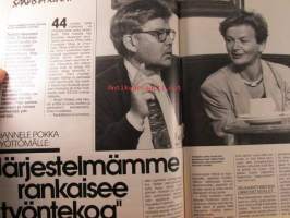 Nykyposti 1992 nr 8, sis. mm. seur. artikkelit / kuvat / mainokset; Tarja ja Tuomo Ylitalo Näkijät ovat luvanneet meille pienen pojan, Tuula Oinosen uskalsin