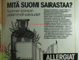 Nykyposti 1994 nr 4, sis. mm. seur. artikkelit / kuvat / mainokset; Viihteen moniottelija Timo Koivusalo nöyryyttä ei saa kadottaa, Tallinna on suomalaisille