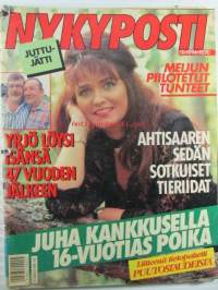 Nykyposti 1994 nr 10, sis. mm. Lapset näkevät nälkään, 85- vuotias Klaara on uhrannut elämästä 60 vuotta teatterille opin näyttelemään kantapään