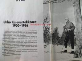 Apu 1986 nr 36, sis. mm. seur. artikkelit / kuvat / mainokset; Lähiystävä todistaa Kekkosta ja Kekkosen aatteista kuin lohet Pohjolan koskissa, Kenraalit, ym.