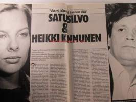 Apu 1986 nr 37, sis. mm. seur. artikkelit / kuvat / mainokset; Satu Silvo ja Heikki Kinnunen, Suomen Liverpoolin valkoiset tiikerit PPT, Eija Ahvo haluan laulaa, ym.