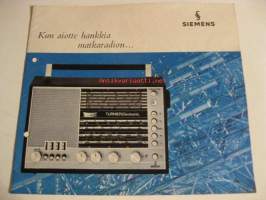 Siemens matkaradiot - myyntiesite
