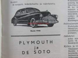 Harrastelija 1947 nr 3-4. Valokenno, tulevaisuuden näkösilmä, ym.