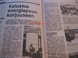 Maaseudun Koneviesti 1983 / 1, 14.1.1983 sis. mm. seur. artikkelit / kuvat / mainokset; Kyntöaurat vertailussa II, Smithfield Show 1982, Pakettikuivaamot,