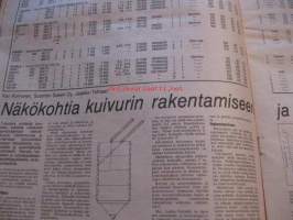 Maaseudun Koneviesti 1983 / 1, 14.1.1983 sis. mm. seur. artikkelit / kuvat / mainokset; Kyntöaurat vertailussa II, Smithfield Show 1982, Pakettikuivaamot,