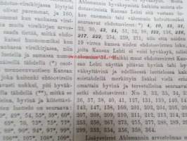 Kirjallinen kuukauslehti 1869 nr 3 maaliskuu, sis. mm. seur. artikkelit; Katsahdus entisiin ja nykyisiin oloihin Kuolajärvellä (Kuolajärvi), Uuden Suomalaisen