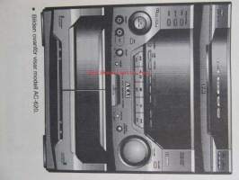 Akai HiFi Komponentti-system TX-420/620 series - Käyttöohjekirja