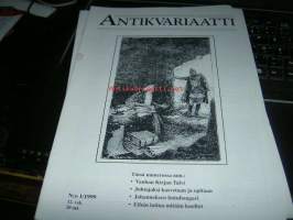 Antikvariaatti 1999 nr 1. Vanhan kirjan talvi. Johanneksen lintubongari ym.