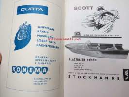 Svartbäcks Segelsällskap vuosikirja / årsbok 1963
