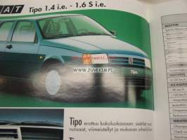 Fiat Uno, Tipo, Tempra, Tempra SW -myyntiesite